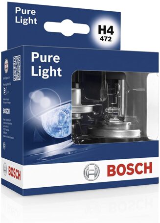BOSCH H4 Halogen Bulbs 2pcs 12V 60-55W P43t