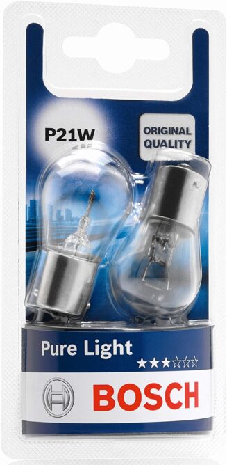 BOSCH P21W Bulbs BA15s 12V