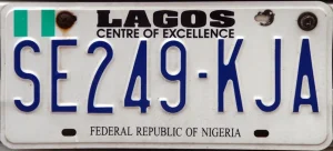 Who Issues Vehicle Plate Number in Nigeria?