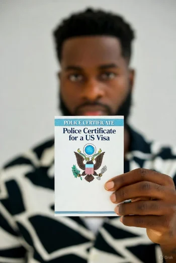 police certificate for a US visa