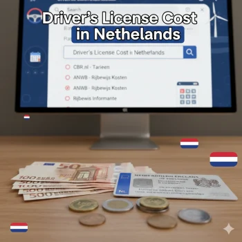 driver's license cost in Netherlands